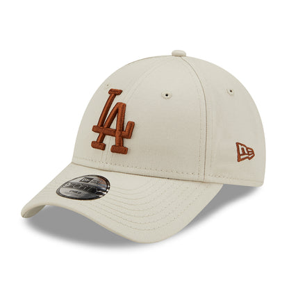Gorra de béisbol niños 9FORTY MLB League Essential L.A. Dodgers de New Era - Piedra-Caramelo