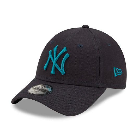 Gorra de béisbol niños 9FORTY MLB League Essential New York Yankees de New Era - Verde Azulado-Azul Verdoso
