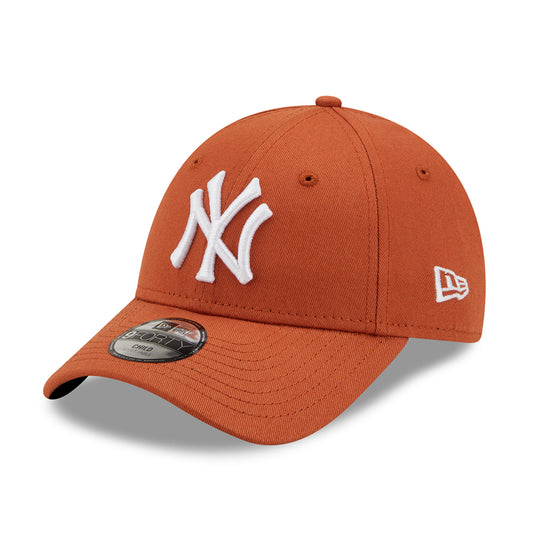 Gorra de béisbol niños 9FORTY MLB League Essential New York Yankees de New Era - Ocre-Blanco