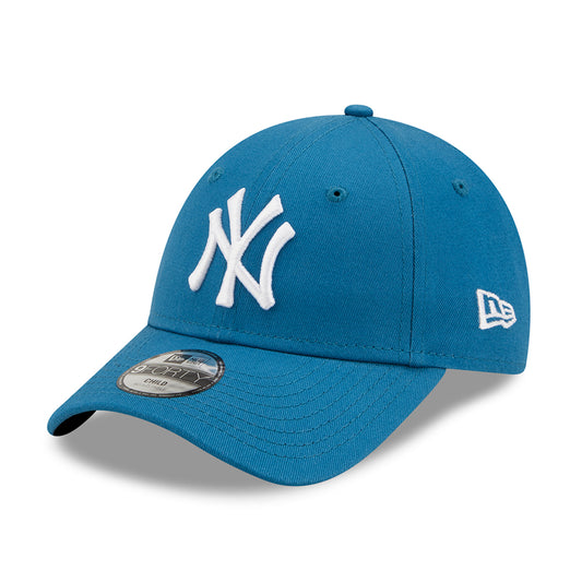 Gorra de béisbol niños 9FORTY MLB League Essential New York Yankees de New Era - Azul Verdoso-Blanco
