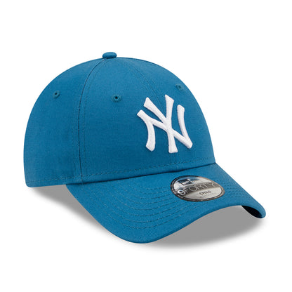 Gorra de béisbol niños 9FORTY MLB League Essential New York Yankees de New Era - Azul Verdoso-Blanco
