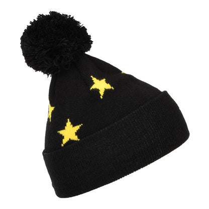 Gorro con pompón Star Batman de New Era - Negro-Amarillo