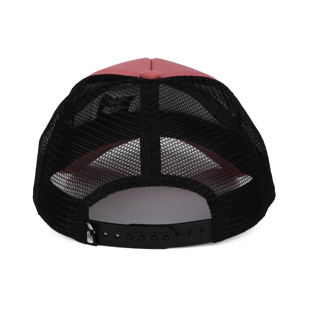 Gorra Trucker niños Logo de The North Face - Rosa Violáceo