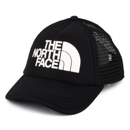 Gorra Trucker niños Logo de The North Face - Negro-Blanco