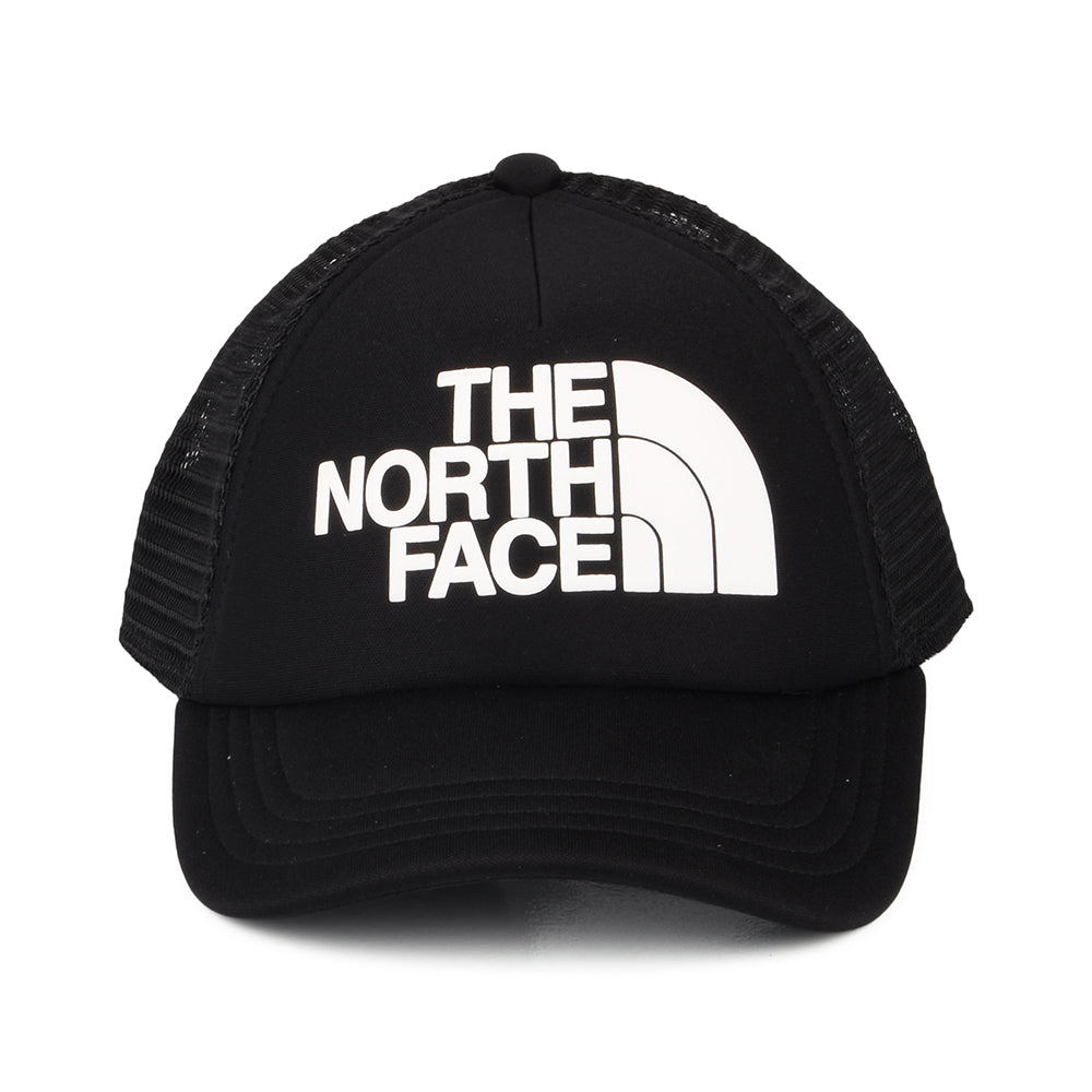 Gorra Trucker niños Logo de The North Face - Negro-Blanco