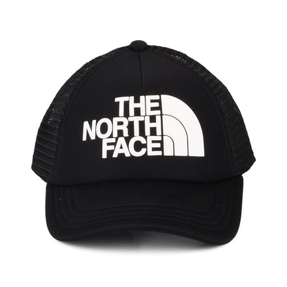 Gorra Trucker niños Logo de The North Face - Negro-Blanco
