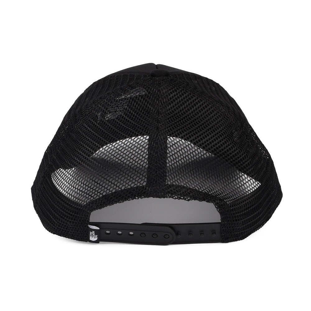 Gorra Trucker niños Logo de The North Face - Negro-Blanco