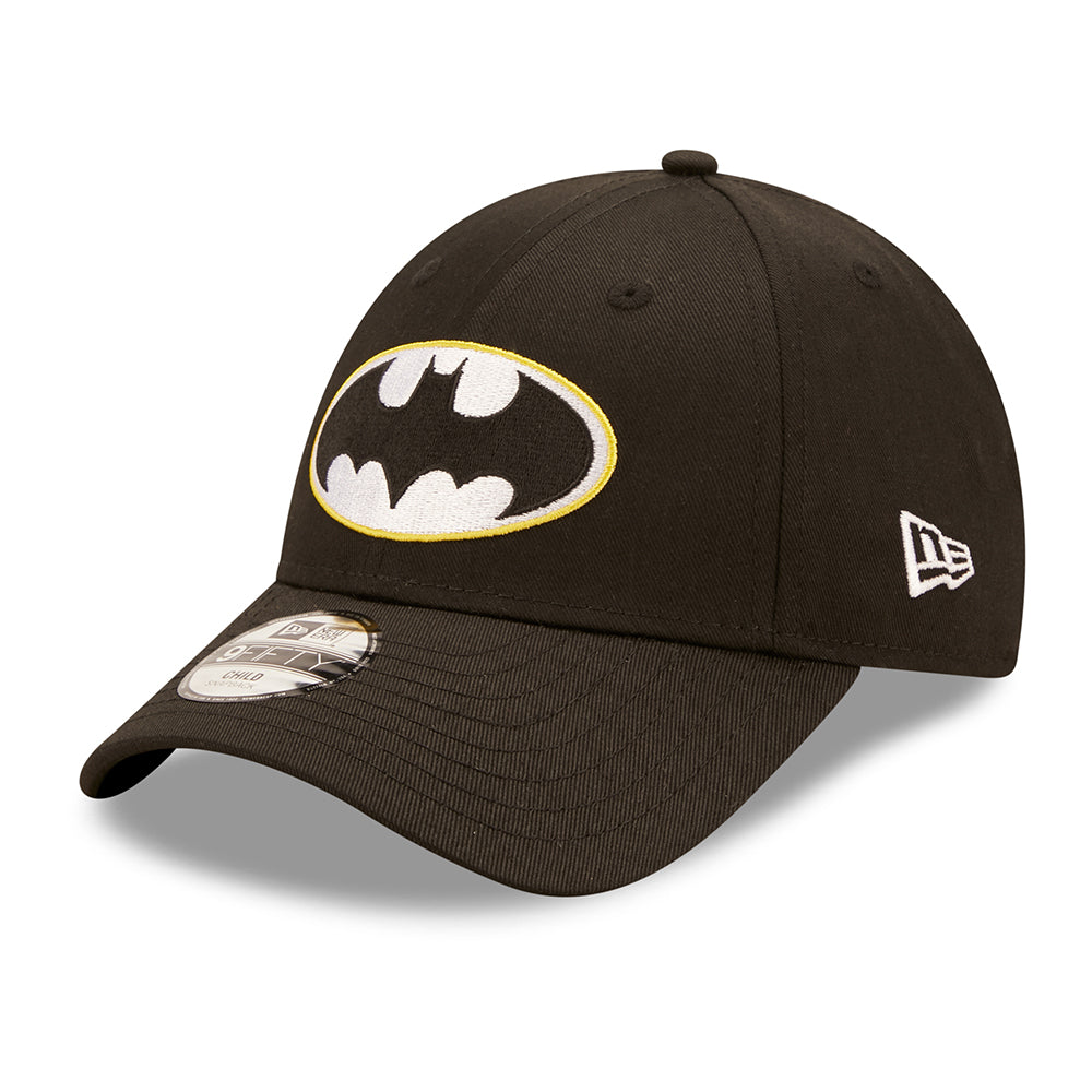 Gorra de béisbol niños 9FORTY Character Logo Batman de New Era - Negro