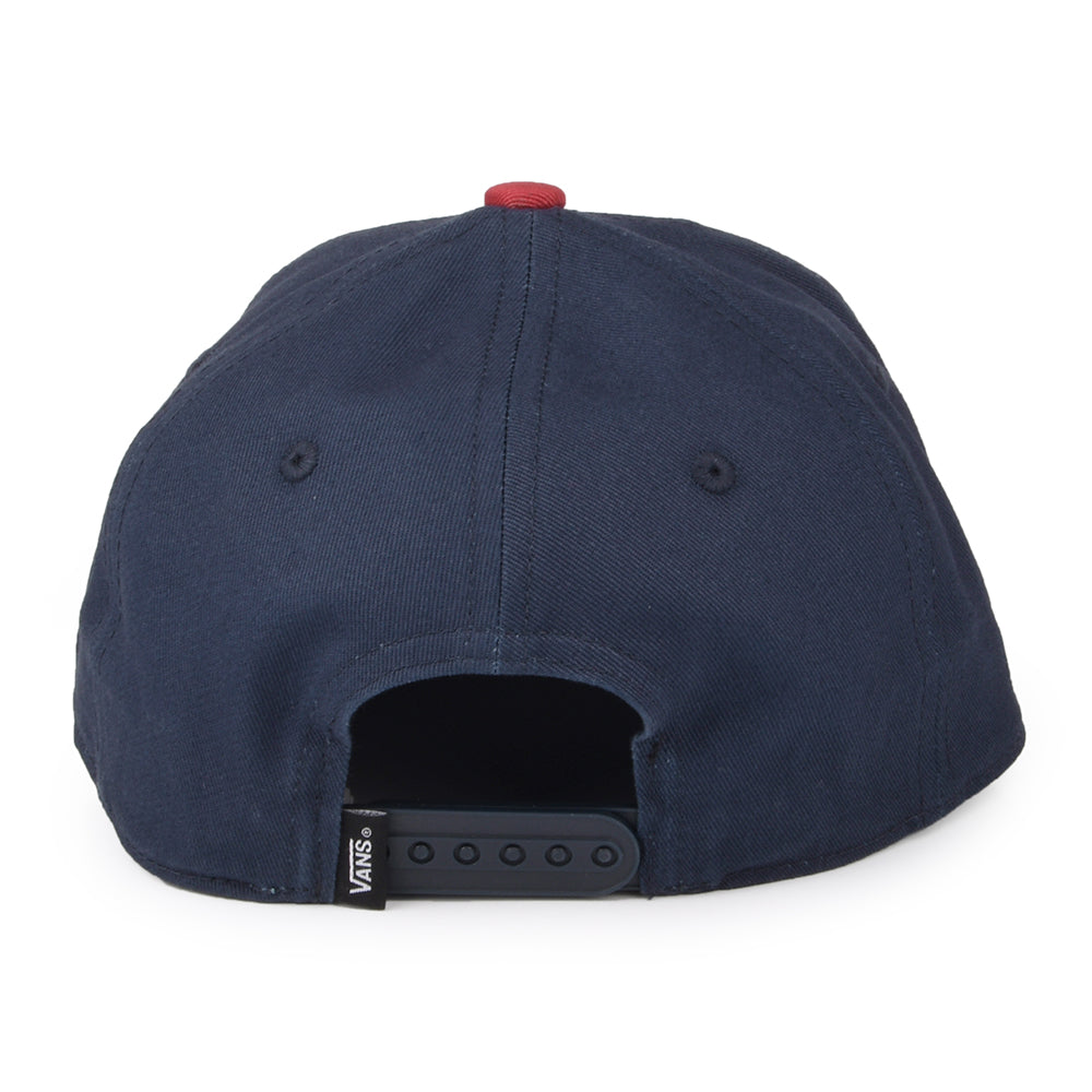 Gorra Snapback niños Skate Authentic de Vans - Azul Marino-Vino