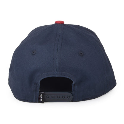 Gorra Snapback niños Skate Authentic de Vans - Azul Marino-Vino