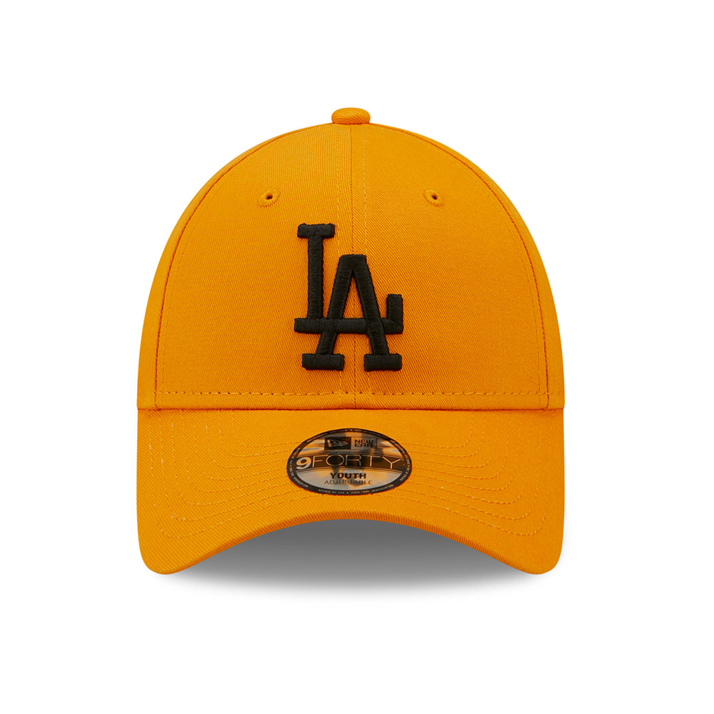 Gorra de béisbol niños 9FORTY MLB League Essential L.A. Dodgers de New Era - Naranja-Negro