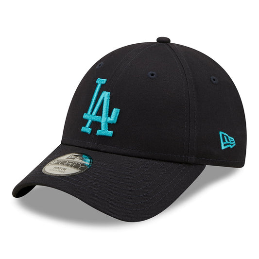 Gorra de béisbol niños 9FORTY MLB League Essential L.A. Dodgers de New Era - Azul Marino-Turquesa