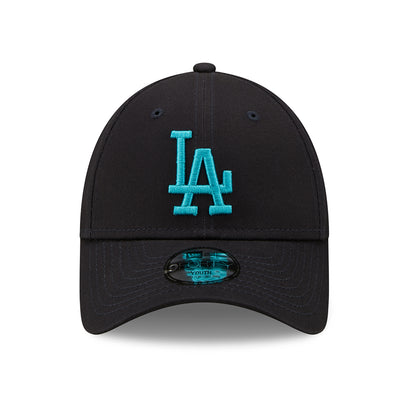 Gorra de béisbol niños 9FORTY MLB League Essential L.A. Dodgers de New Era - Azul Marino-Turquesa