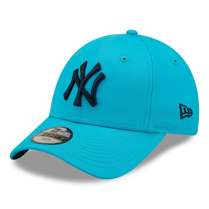 Gorra de béisbol niños 9FORTY MLB League Essential New York Yankees de New Era - Turquesa-Azul Marino