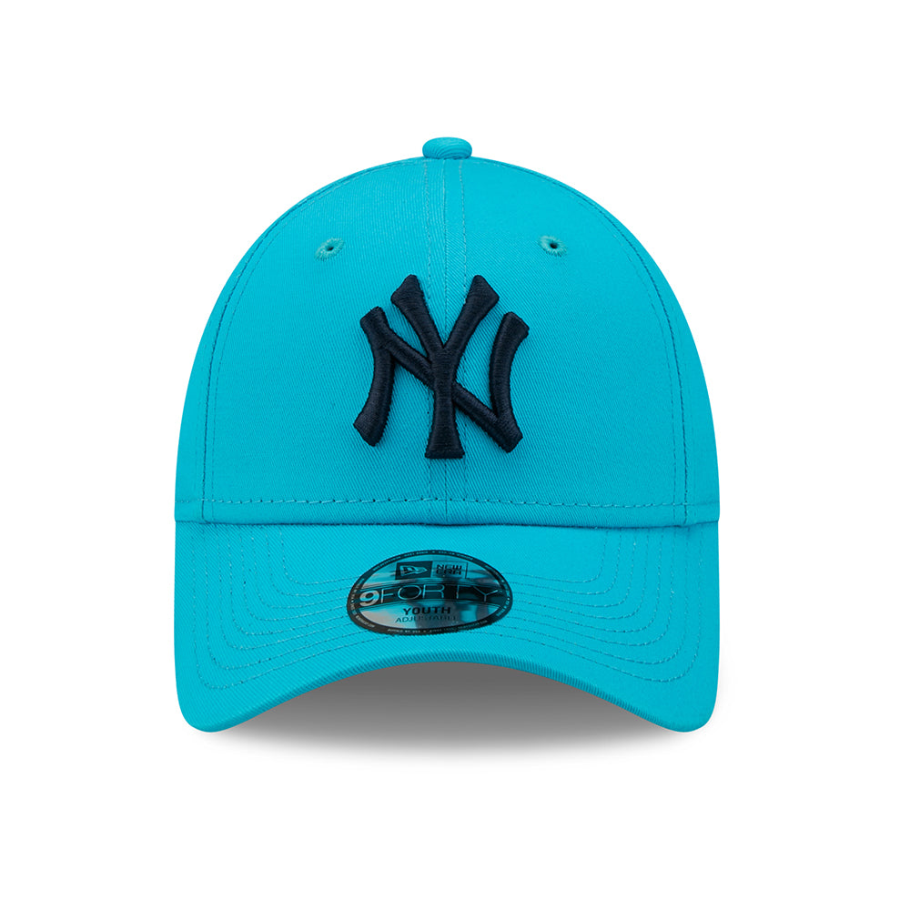 Gorra de béisbol niños 9FORTY MLB League Essential New York Yankees de New Era - Turquesa-Azul Marino