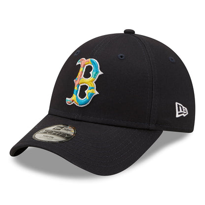 Gorra de béisbol niños 9FORTY MLB Camo Infill Boston Red Sox de New Era - Azul Marino