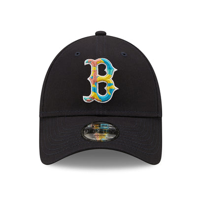 Gorra de béisbol niños 9FORTY MLB Camo Infill Boston Red Sox de New Era - Azul Marino