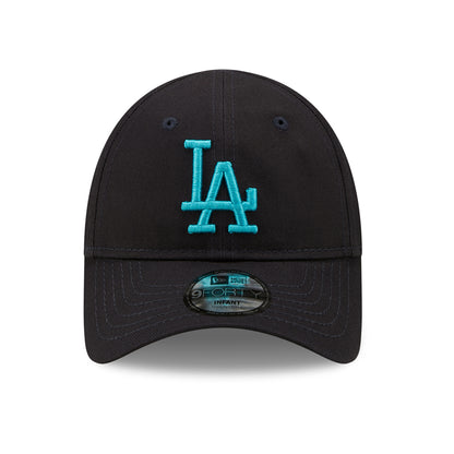 Gorra de béisbol bebé 9FORTY MLB League Essential L.A. Dodgers de New Era - Azul Marino-Turquesa