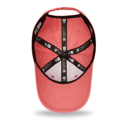 Gorra de béisbol bebé 9FORTY MLB League Essential New York Yankees de New Era - Rosa Claro-Rosa
