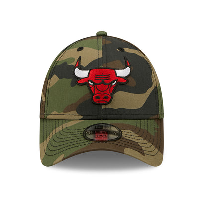 Gorra de béisbol niños 9FORTY NBA Camo Chicago Bulls de New Era - Camuflaje