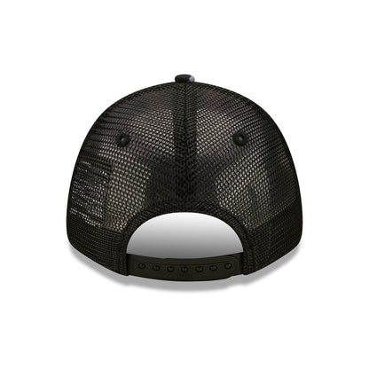 Gorra Trucker niños 9FORTY MLB Print New York Yankees de New Era - Azul Marino-Blanco