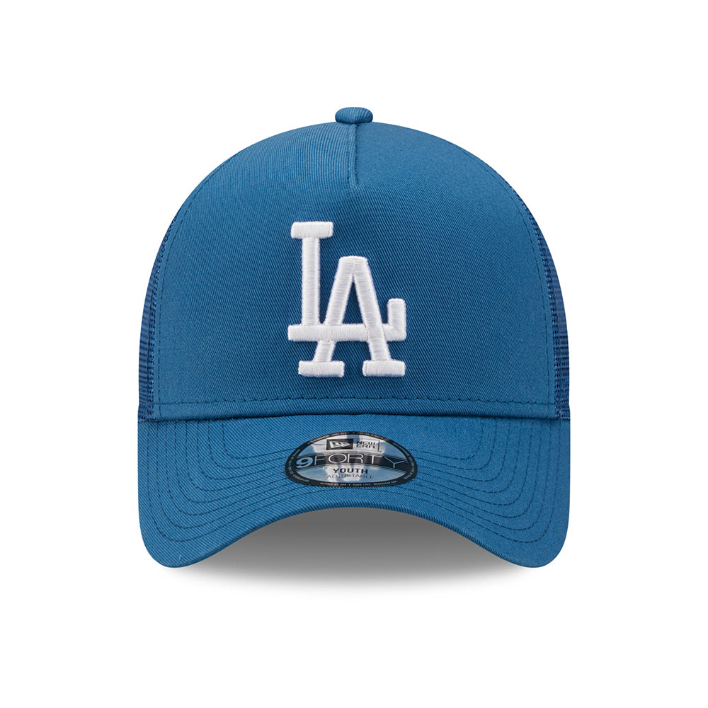 Gorra Trucker niños 9FORTY A-Frame MLB Tonal Mesh L.A. Dodgers de New Era - Azul