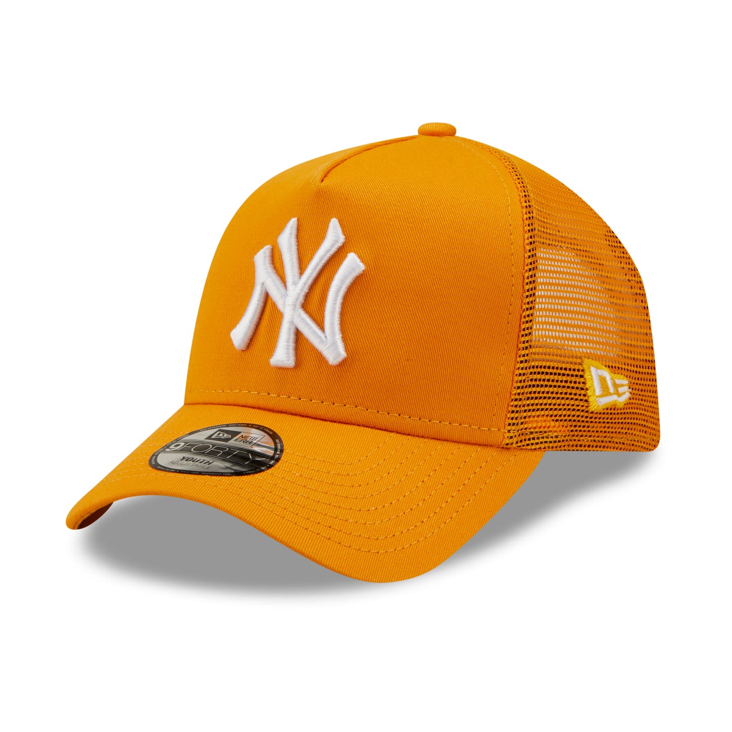 Gorra Trucker niños 9FORTY A-Frame MLB Tonal Mesh New York Yankees de New Era - Naranja