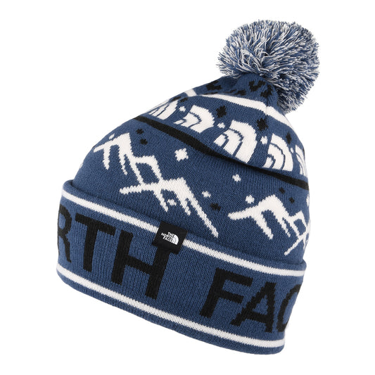 Gorro con pompón Ski Tuke de The North Face - Azul