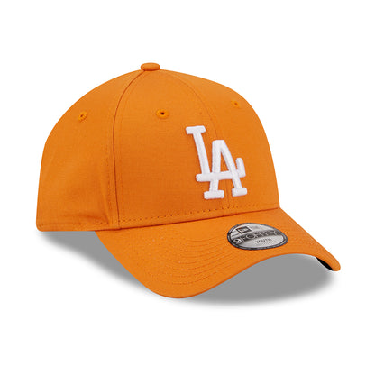 Gorra de béisbol niños 9FORTY MLB League Essential L.A. Dodgers de New Era - Naranja-Blanco