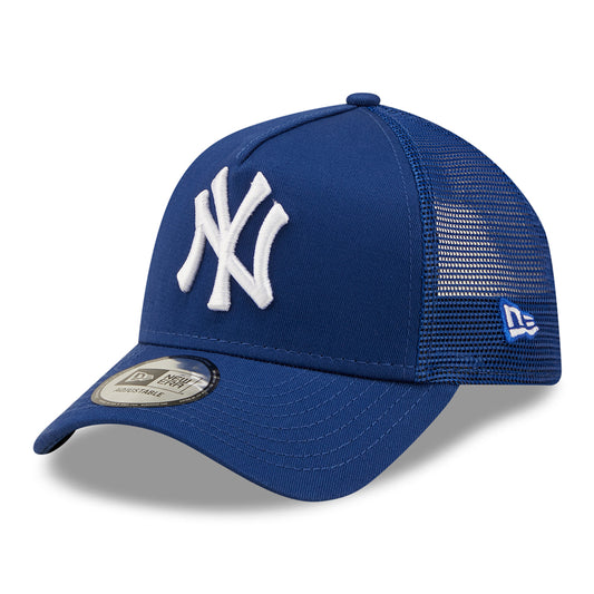 Gorra Trucker niños 9FORTY MLB League Essential New York Yankees de New Era - Azul Real-Blanco