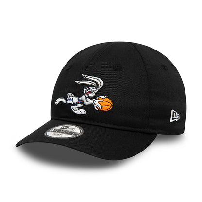 Gorra de béisbol bebé 9FORTY Looney Tunes Character Bugs Bunny de New Era - Negro