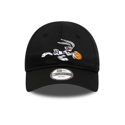 Gorra de béisbol bebé 9FORTY Looney Tunes Character Bugs Bunny de New Era - Negro