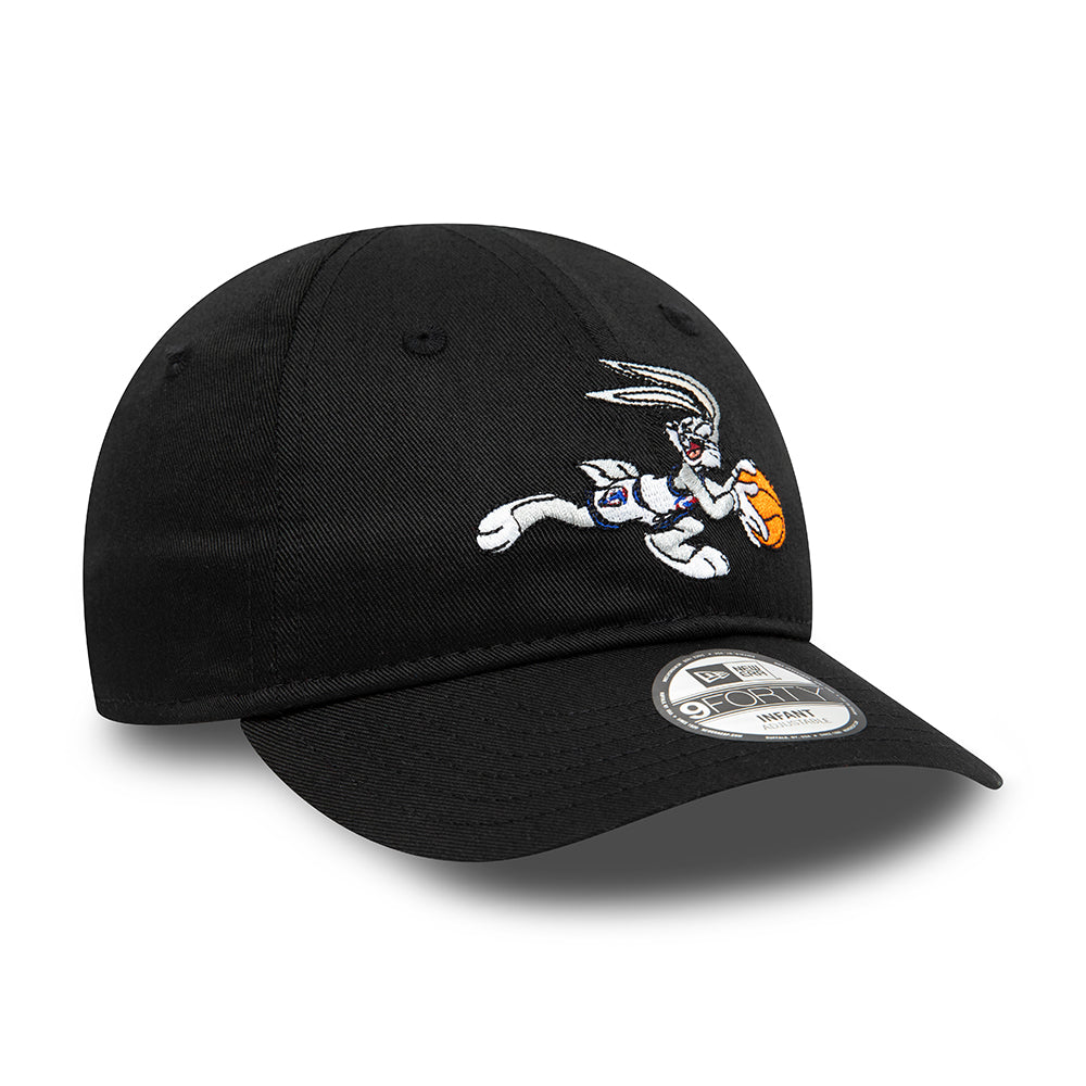 Gorra de béisbol bebé 9FORTY Looney Tunes Character Bugs Bunny de New Era - Negro