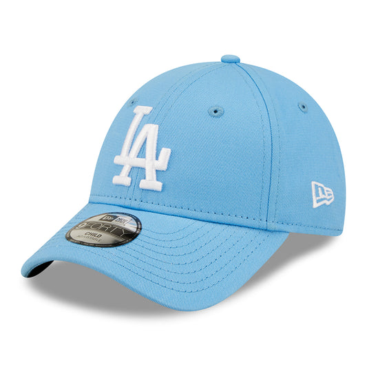 Gorra de béisbol niños 9FORTY MLB League Essential L.A. Dodgers de New Era - Azul Cielo-Blanco