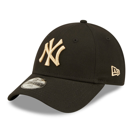 Gorra de béisbol niños 9FORTY MLB League Essential New York Yankees de New Era - Negro-Avena
