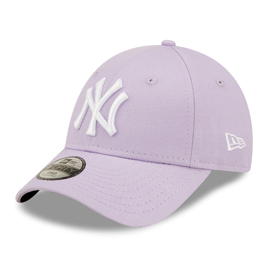 Gorra de béisbol niños 9FORTY MLB League Essential New York Yankees de New Era - Lila-Blanco