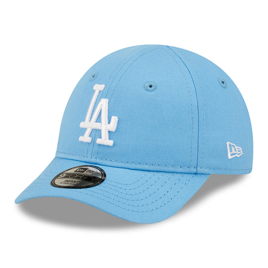 Gorra de béisbol bebé 9FORTY MLB League Essential L.A. Dodgers de New Era - Azul Cielo-Blanco