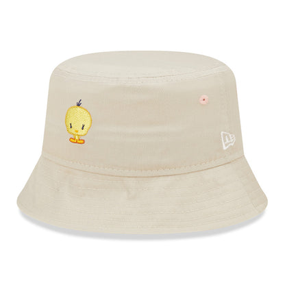 Sombrero de pescador bebé Chibi Looney Tunes Piolín de New Era - Piedra