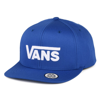 Gorra Snapback niños Drop V II de Vans - Azul-Blanco
