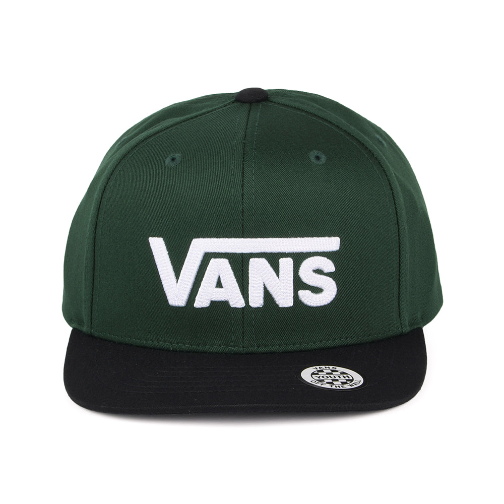 Gorra Snapback niños Drop V II de Vans - Bosque-Negro-Blanco