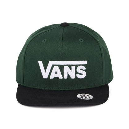 Gorra Snapback niños Drop V II de Vans - Bosque-Negro-Blanco