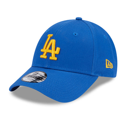 Gorra de béisbol niños 9FORTY MLB League Essential L.A. Dodgers de New Era - Azul Celeste-Amarillo