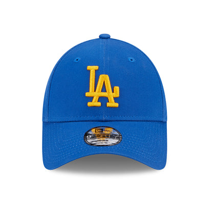 Gorra de béisbol niños 9FORTY MLB League Essential L.A. Dodgers de New Era - Azul Celeste-Amarillo