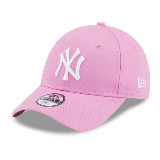 Gorra de béisbol niños 9FORTY MLB League Essential New York Yankees de New Era - Rosa-Blanco
