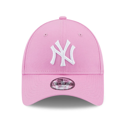 Gorra de béisbol niños 9FORTY MLB League Essential New York Yankees de New Era - Rosa-Blanco