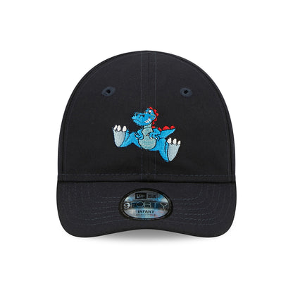 Gorra de béisbol bebé 9FORTY Repreve Dino de New Era - Azul Marino