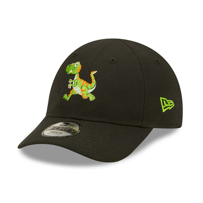 Gorra de béisbol niños 9FORTY Repreve Dino de New Era - Negro