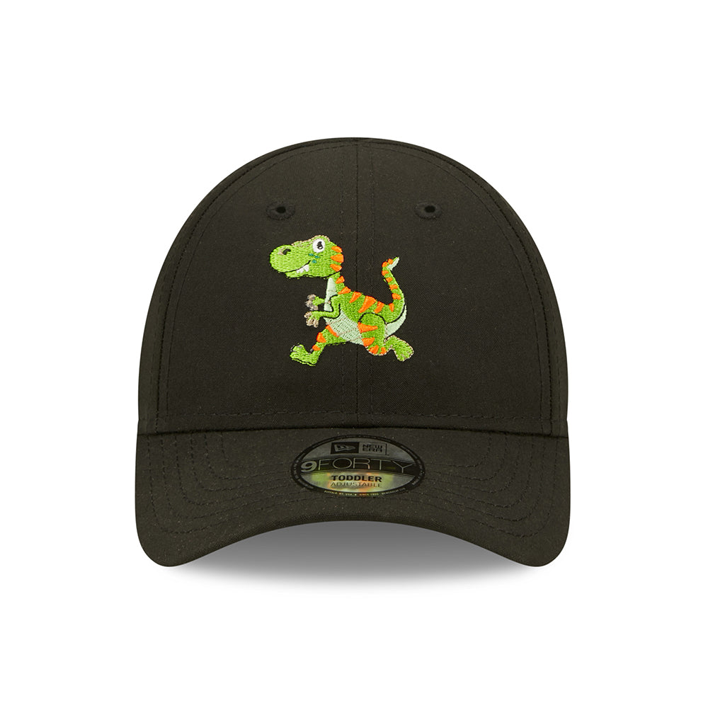 Gorra de béisbol niños 9FORTY Repreve Dino de New Era - Negro
