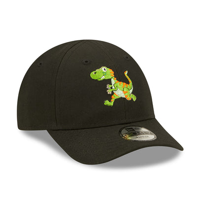 Gorra de béisbol niños 9FORTY Repreve Dino de New Era - Negro