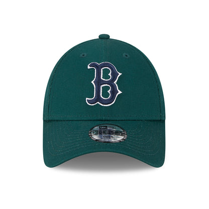 Gorra de béisbol 9FORTY MLB League Essential Boston Red Sox de New Era - Verde Oscuro-Azur Marino